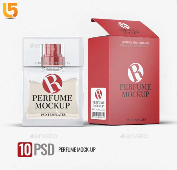Luxury Perfume Mock-Up