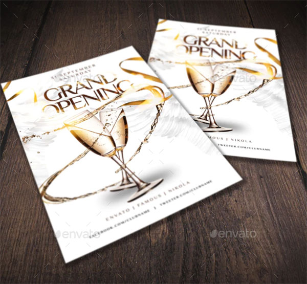 Moden Grand Opening Flyer