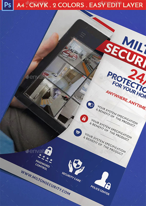 Modern Security Flyer Template