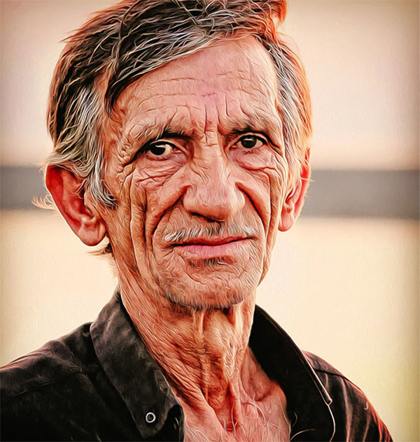 Oil Painting RAW, DNG, Photoshop Action