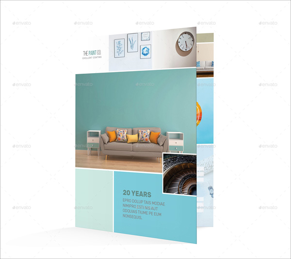Paint Company Bifold Template