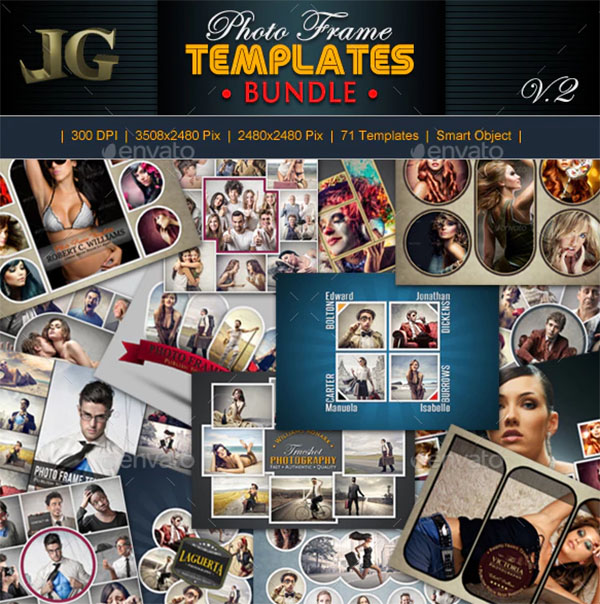 Photo Frame Templates Bundle