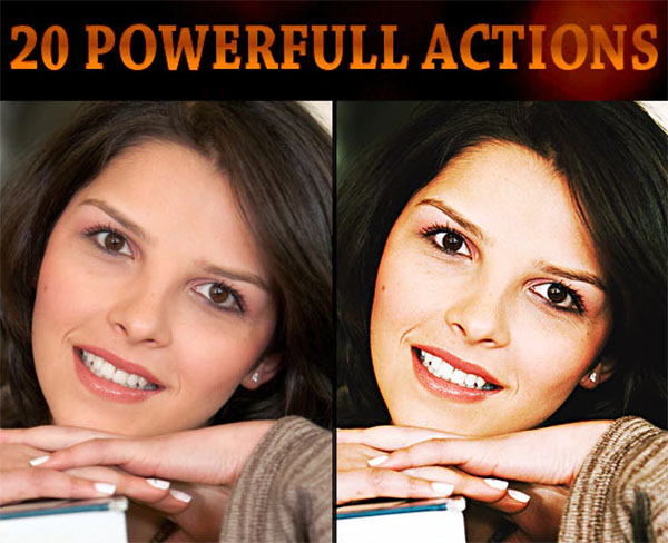 Powerfull PSD Actions
