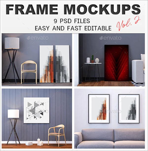 Printable Photo Frame Mockups