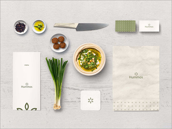 Restaurant Free Napkin Mockup