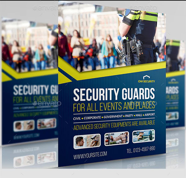 Security Guards Flyer Template