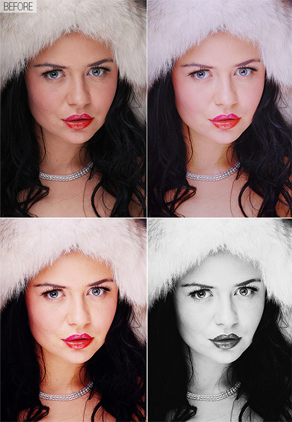 Simple Color Correction Photo Actions