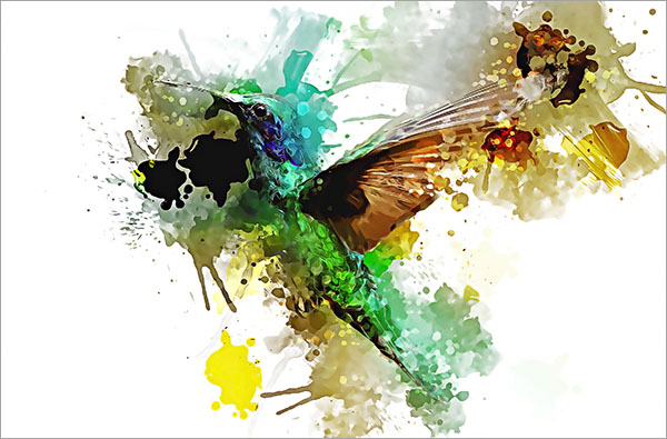 Splashes Photoshop Action