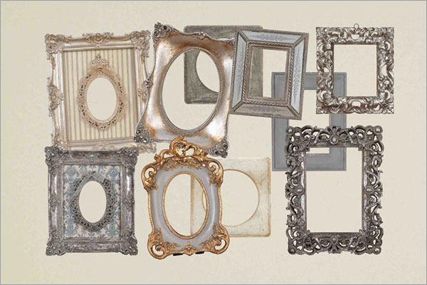 Vintage Photo Frame Template