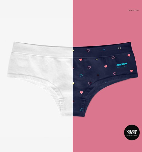 Women's Briefs Mockup Set