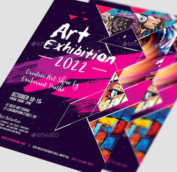 Art Event Flyer Printable Templates