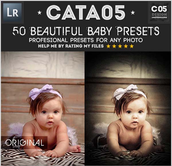 Beautiful Baby PSD Lightroom Presets