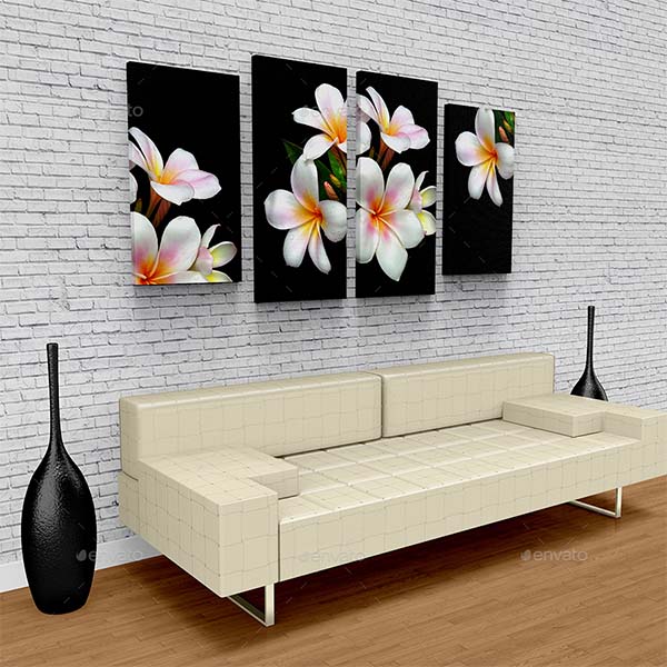 Canvas Picture Mockup
