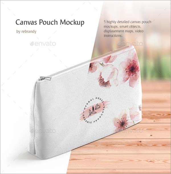 Canvas Pouch Mockup