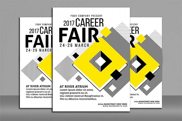 Career Fair Flyer and Poster