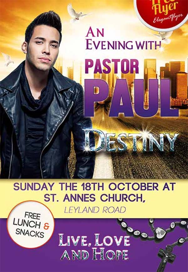 Church Conference Revival Free Flyer Template