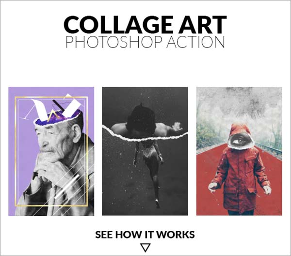 Collage Art Photoshop Action