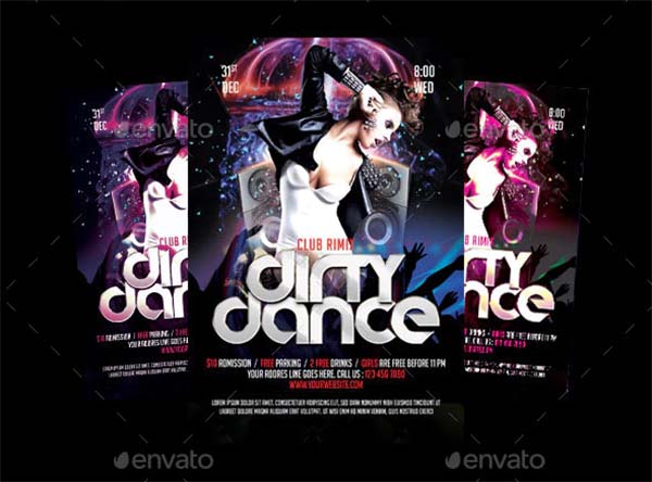 Dirty Dance Party Flyer Template