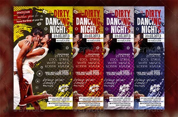 Dirty Dancing Nights Posters and Flyers