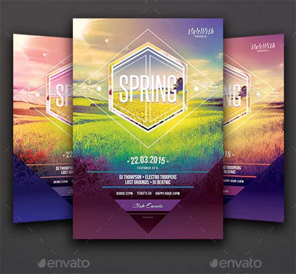 Festival Spring Flyer Template
