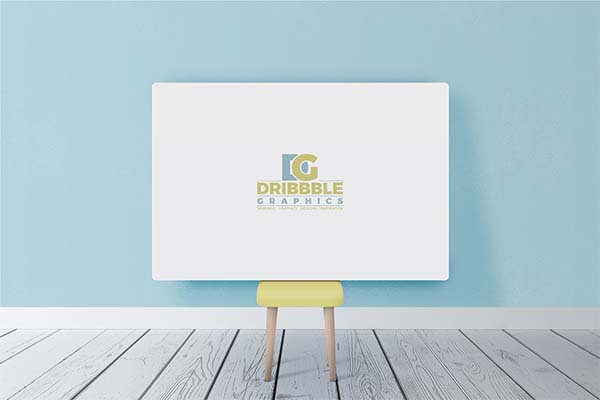 Free Beautiful Canvas Mockup