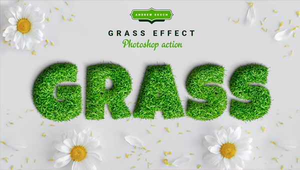Grass Photoshop Action