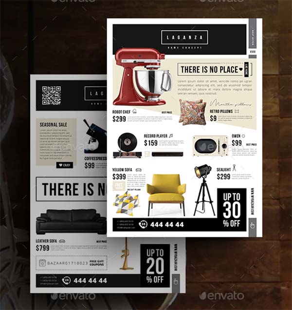 Home concept Product Flyer Template