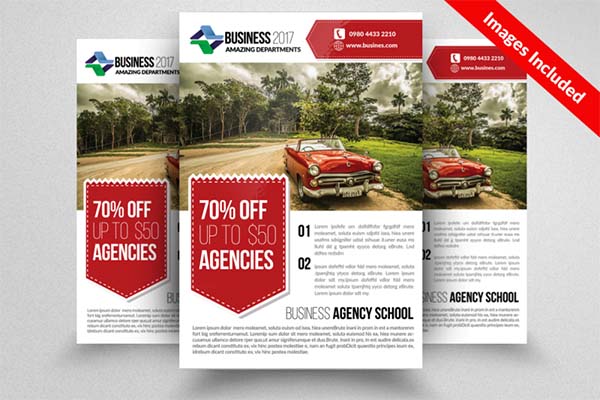 Logistics & Warehousing Flyer Template