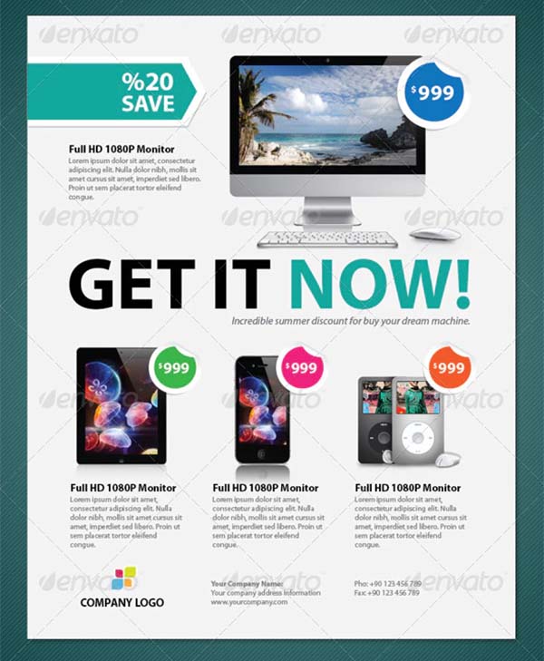 Marketing Product Flyer Template