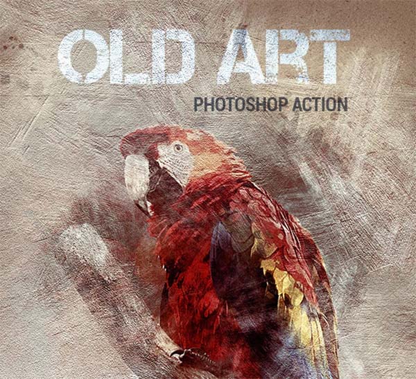 Old Art Photoshop Action