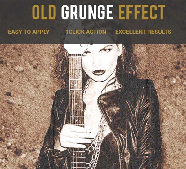 Old Grunge Photoshop Action
