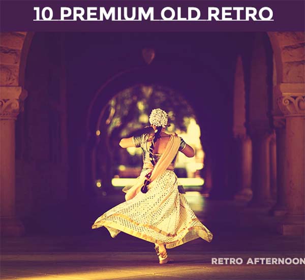 Old Retro Photoshop Action