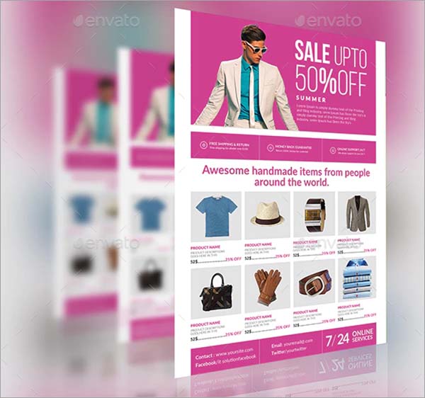 Product PSD Flyer Template