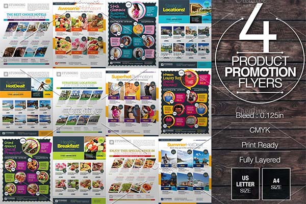 Product Promotion Flyer Bundle