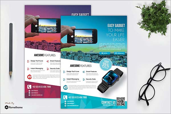 Product Promotion Flyer Design