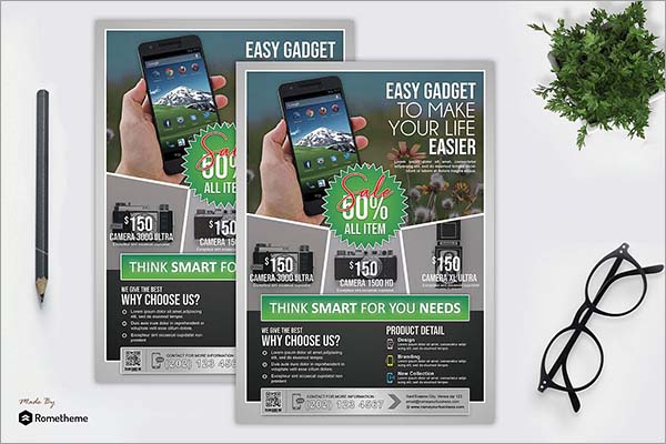 Product Promotion PSD Flyer Design