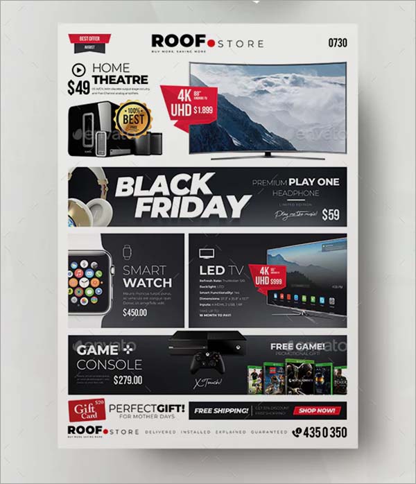 Professional Product Flyer Template