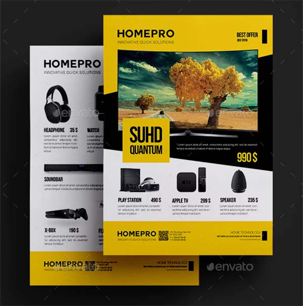 Promotional Product Flyer Template