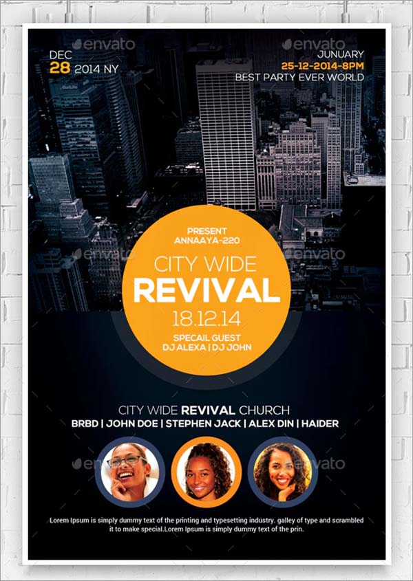Revival Church Flyers Bundle