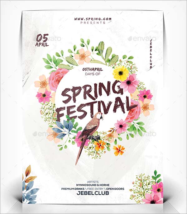 Spring Flyer Template