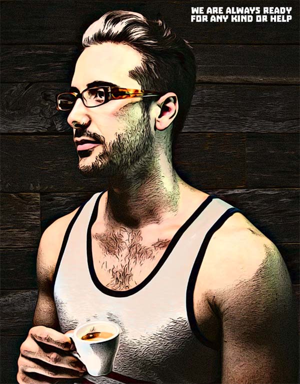 Standard Modern Old Oil Paint Photoshop Action