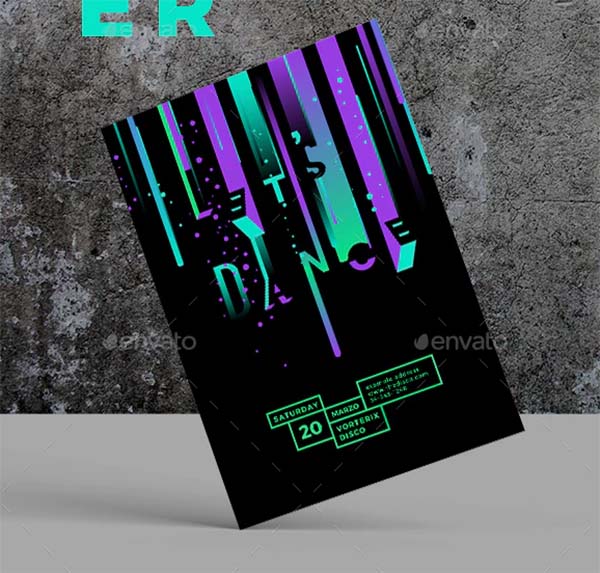 Vector Disco Flyer Templates