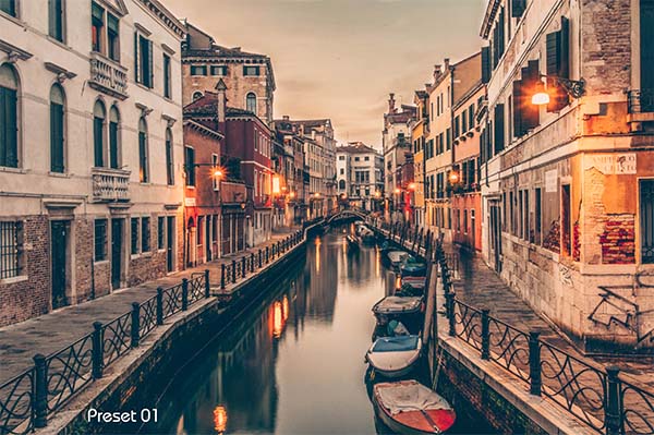 10 Lightroom Presets Night City Lights