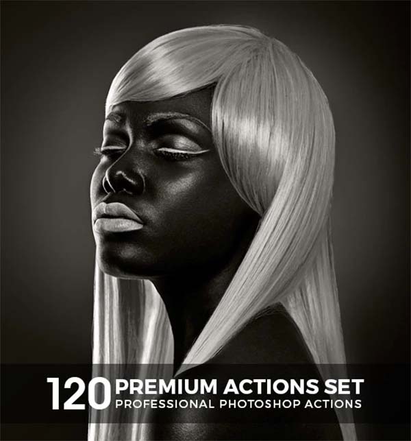 120 Premium Photoshop Design Actions