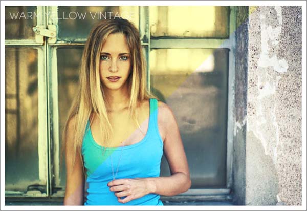 2 Photoshop Vintage Actions Set