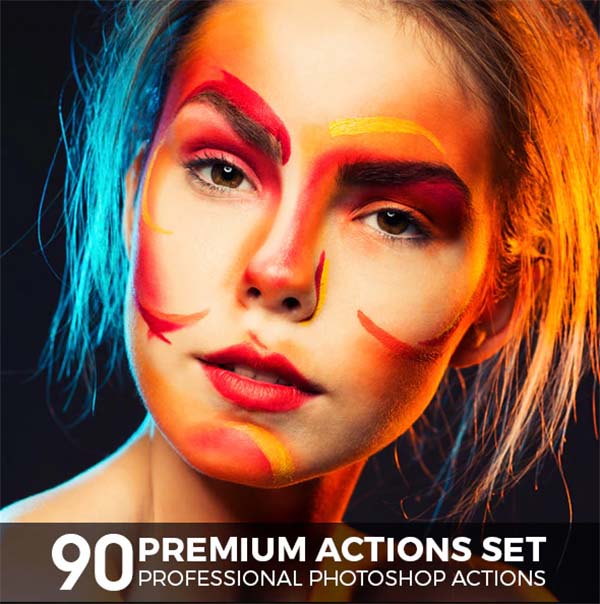 90 Photoshop Actions Premium Set