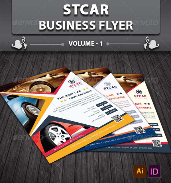 Automobile Business Flyer Design
