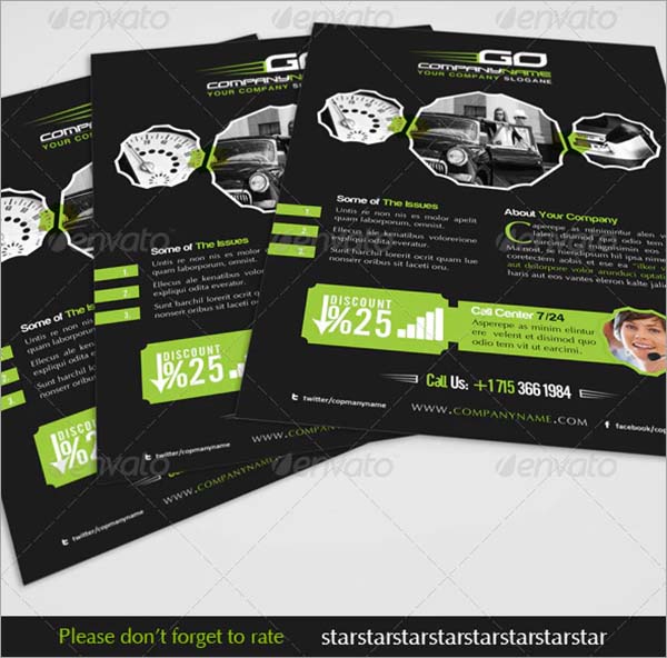 Automobile Business PSD Flyer