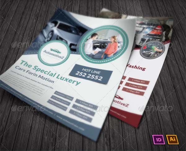 Automobile Business Promotion Flyer
