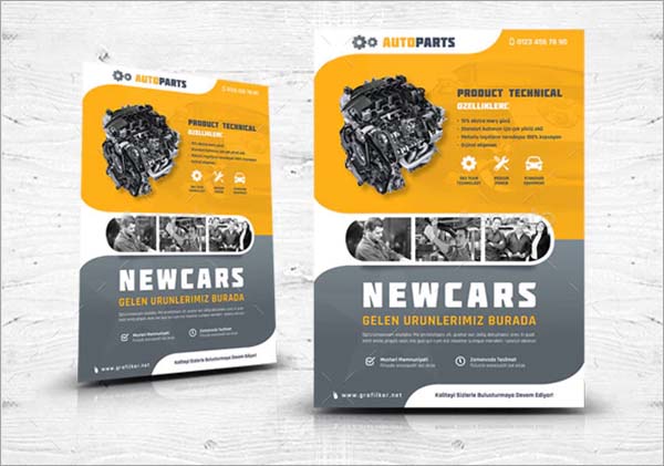 Automobile Service Flyer Templates